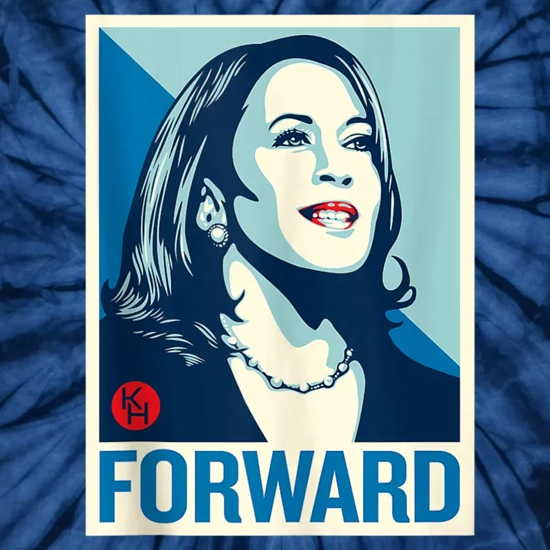 Shepard Fairey Kamala Harris Forward Tie-Dye T-Shirt