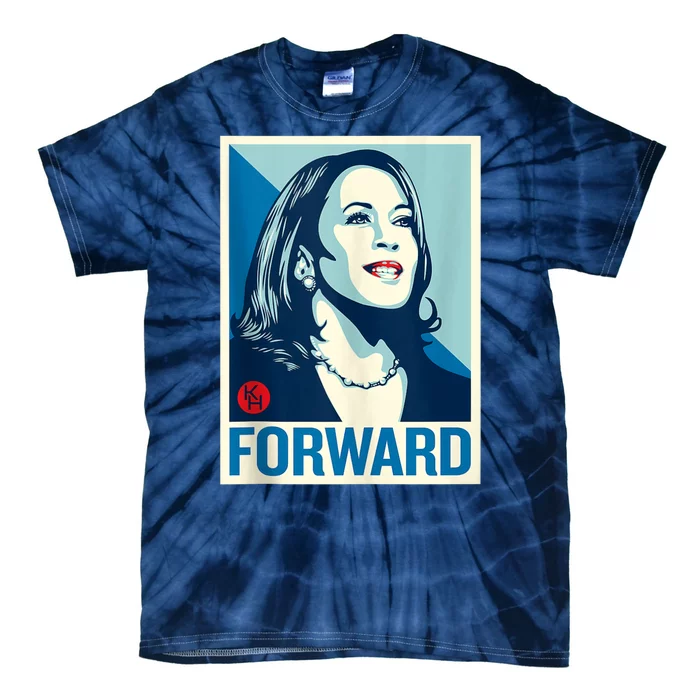 Shepard Fairey Kamala Harris Forward Tie-Dye T-Shirt