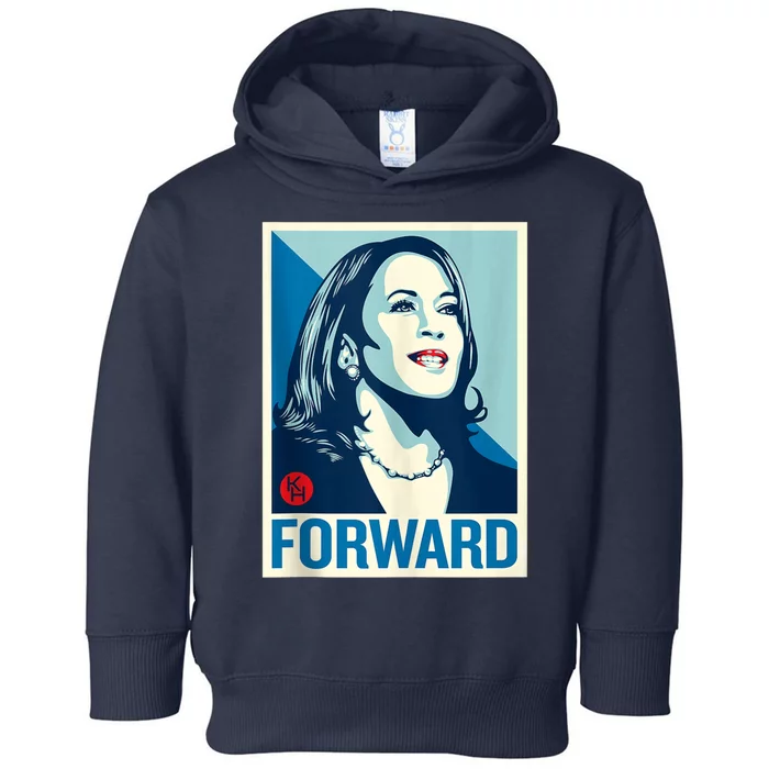 Shepard Fairey Kamala Harris Forward Toddler Hoodie