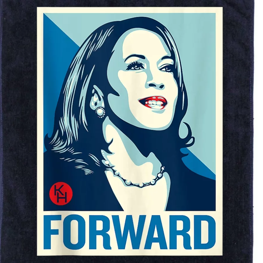 Shepard Fairey Kamala Harris Forward Platinum Collection Golf Towel