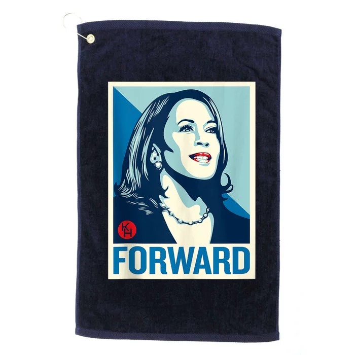 Shepard Fairey Kamala Harris Forward Platinum Collection Golf Towel