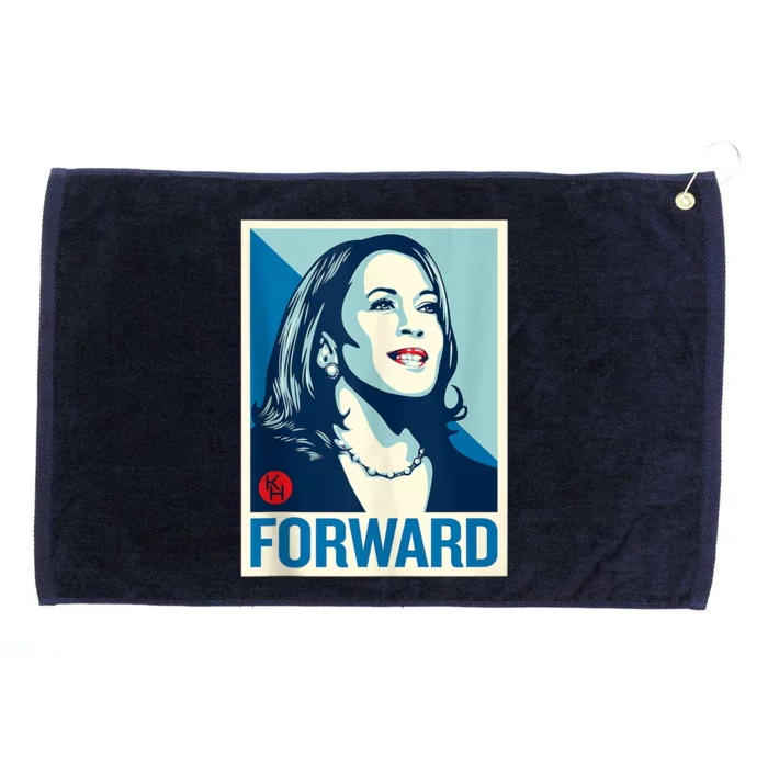 Shepard Fairey Kamala Harris Forward Grommeted Golf Towel