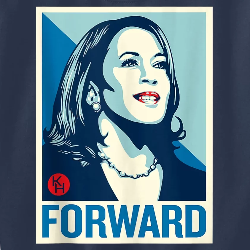 Shepard Fairey Kamala Harris Forward Kids Sweatshirt