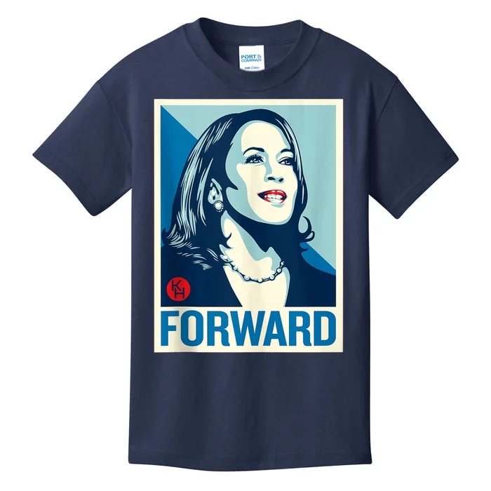 Shepard Fairey Kamala Harris Forward Kids T-Shirt