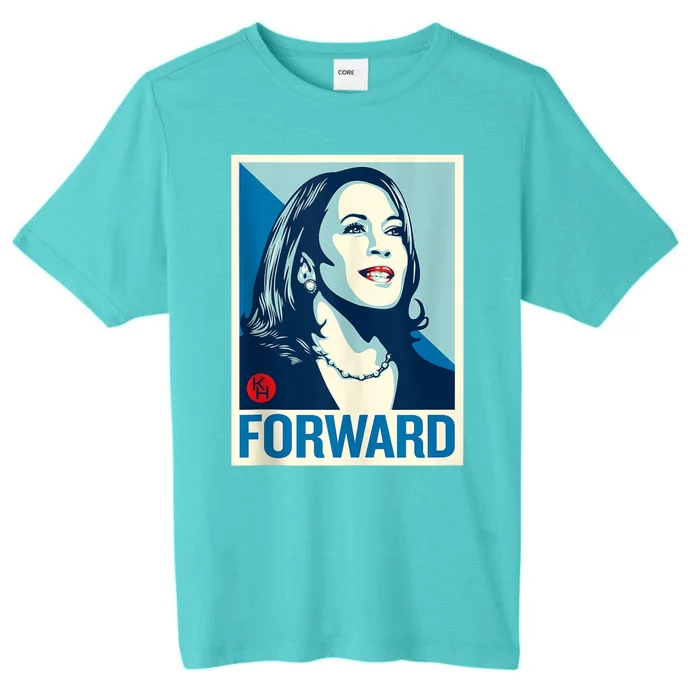 Shepard Fairey Kamala Harris Forward ChromaSoft Performance T-Shirt