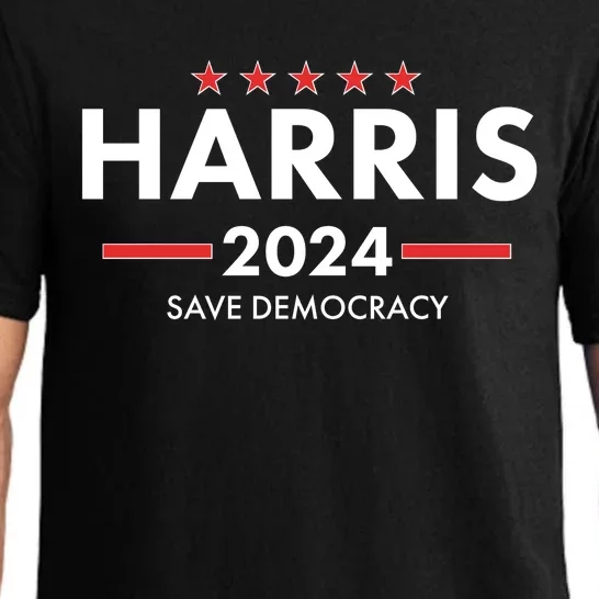 Kamala Harris 2024 Save Democracy Pajama Set