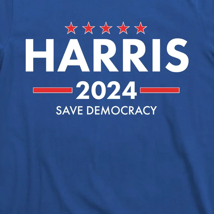 Kamala Harris 2024 Save Democracy T-Shirt