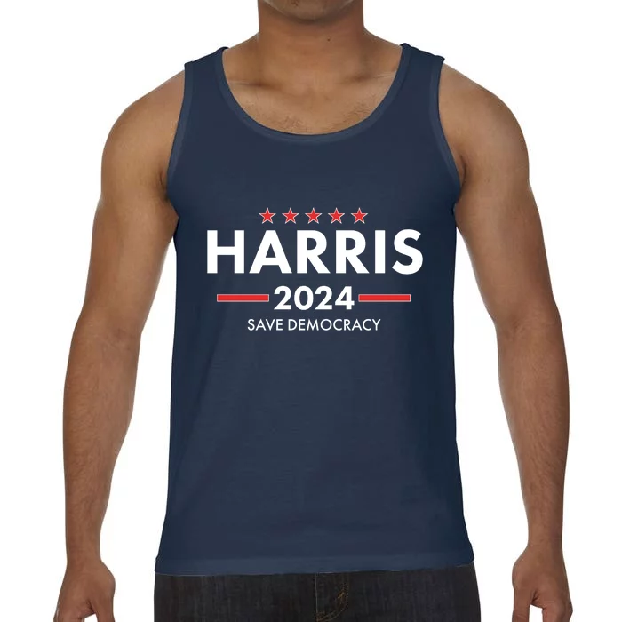 Kamala Harris 2024 Save Democracy Comfort Colors® Tank Top