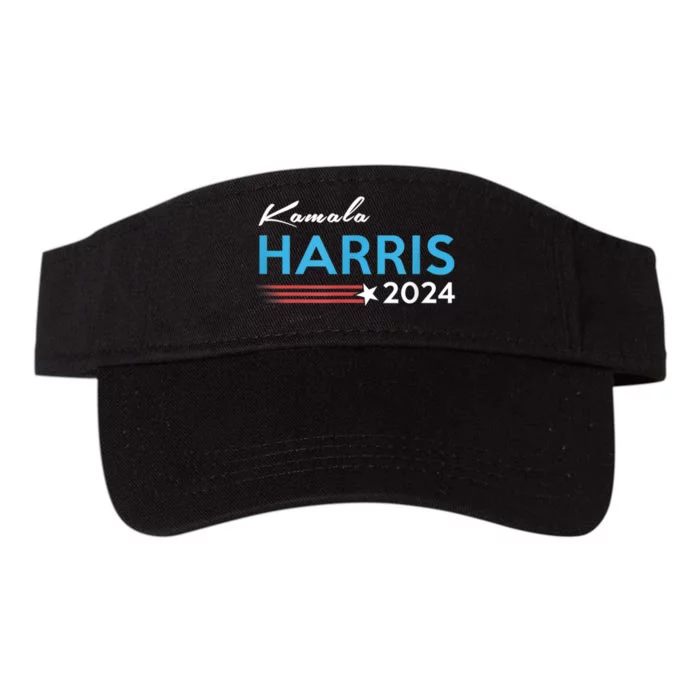 Kamala Harris 2024 For President Valucap Bio-Washed Visor