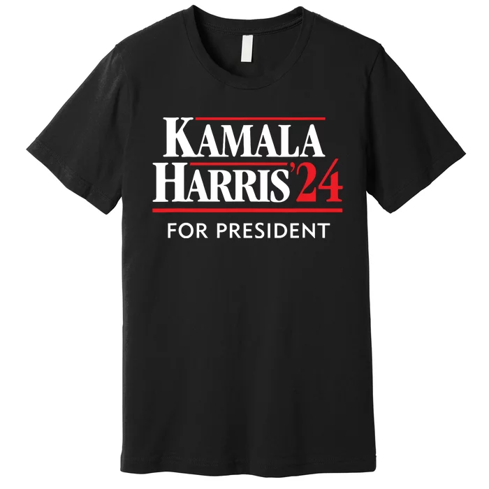 Kamala Harris 24 For President 2024 Premium T-Shirt