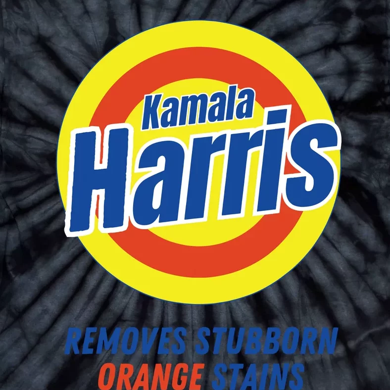 Kamala Harris 2024 Removes Stubborn Orange Stains Funny Vote Tie-Dye T-Shirt