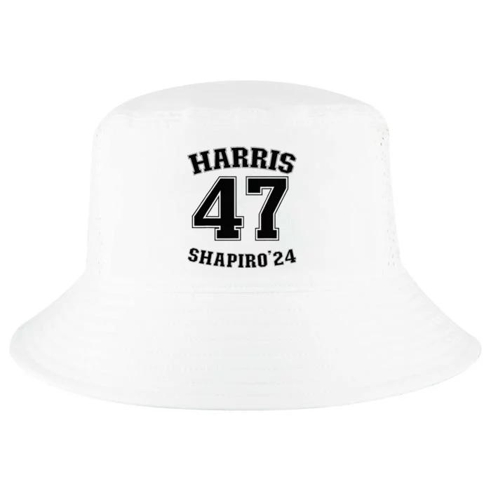 Kamala Harrisshapiro 24 Supporter 47 Cool Comfort Performance Bucket Hat