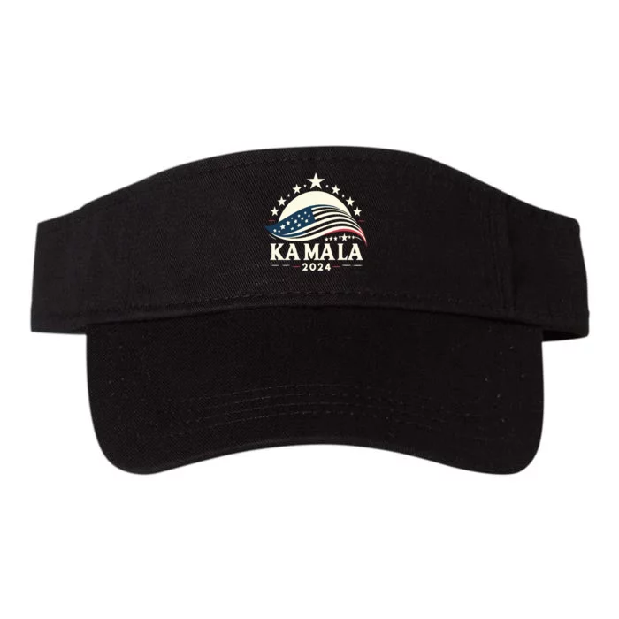 Kamala Harris 2024 President Campaign White Dudes Wilz Wiltz Valucap Bio-Washed Visor