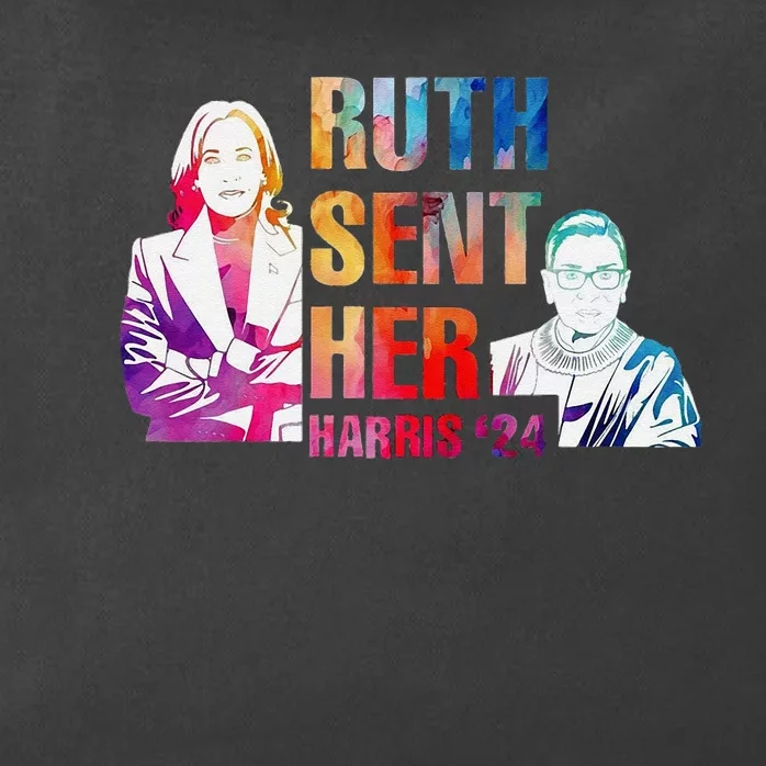 Kamala Harris 24 Ruth Sent Her Zip Tote Bag