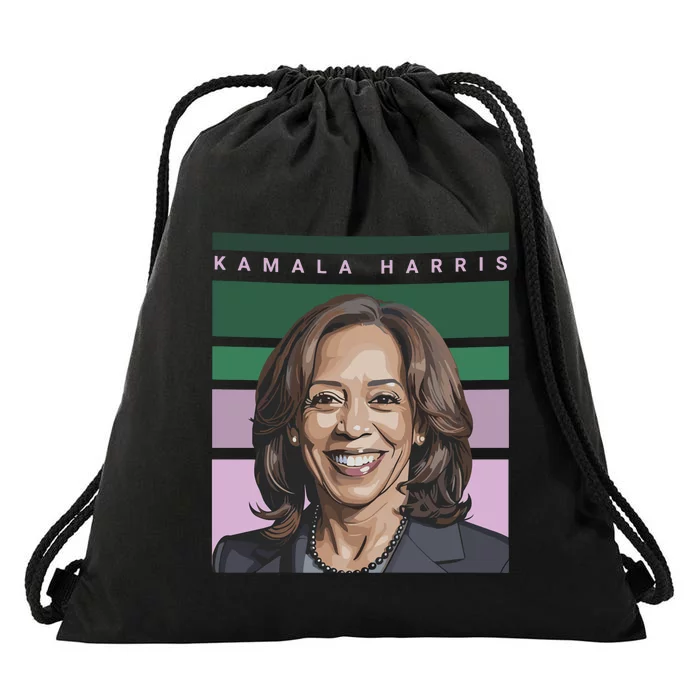 Kamala Harris 2024 Drawstring Bag