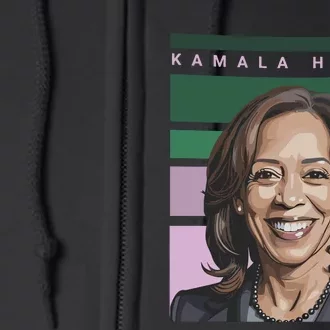 Kamala Harris 2024 Full Zip Hoodie