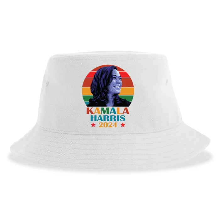 Kamala Harris 2024 Vote President Kamala Election 2024 Sustainable Bucket Hat