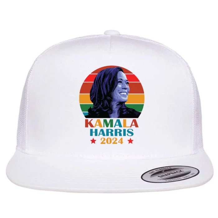 Kamala Harris 2024 Vote President Kamala Election 2024 Flat Bill Trucker Hat