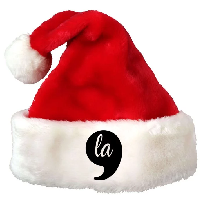 Kamala Harris 2024 Election Support Democrats Win Premium Christmas Santa Hat