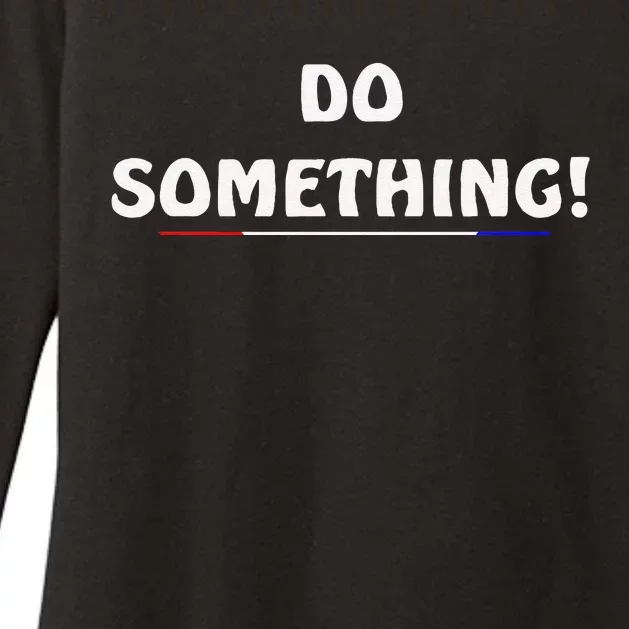 Kamala Harris 2024 Election Michelle Obama Do Something Gift Womens CVC Long Sleeve Shirt