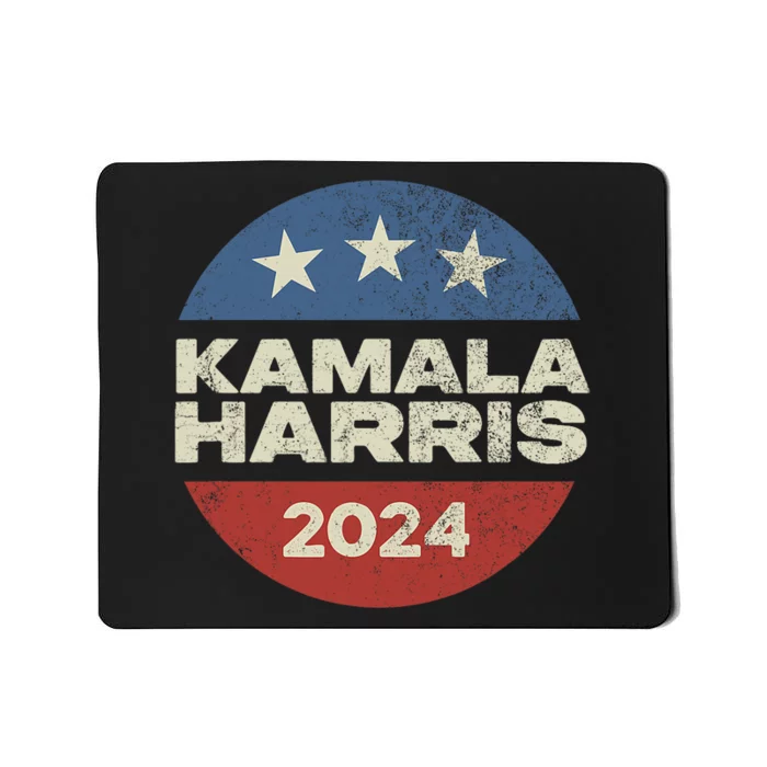 Kamala Harris 2024 For President Campaign Vintage Mousepad