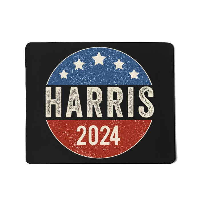 Kamala Harris 2024 For President Campaign Us Flag Mousepad