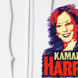 Kamala Harris 2024 America Election Democrats President 47 Full Zip Hoodie