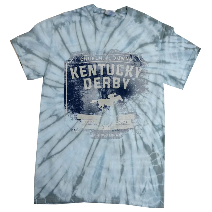 Kentucky Horse 2024 Vintage Tie-Dye T-Shirt