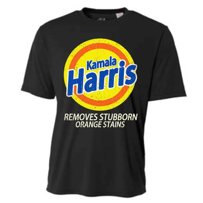 Kamala Harris 2024 Removes Stubborn Orange Stains Funny Cooling Performance Crew T-Shirt