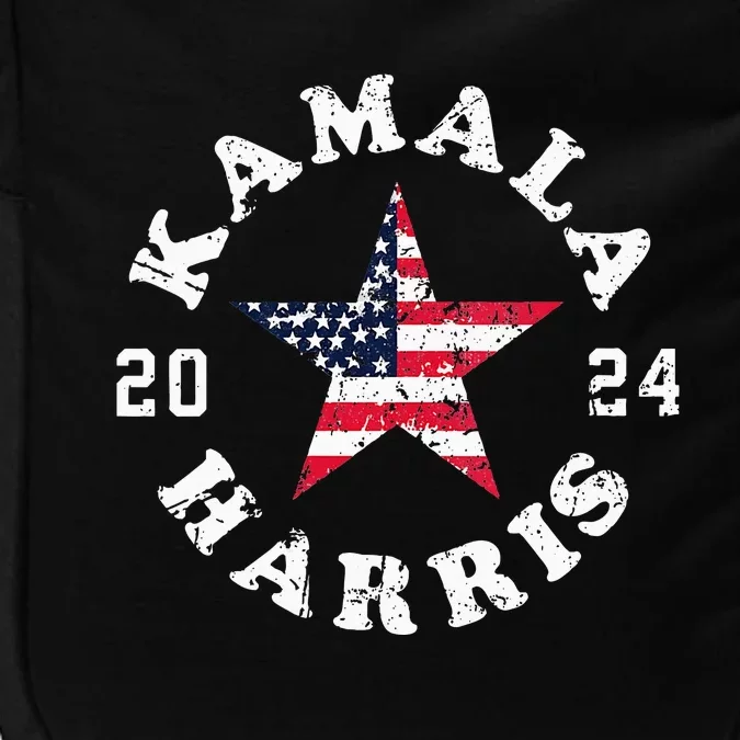 Kamala Harris 2024 President American Flag Vote Kamala Vneck Impact Tech Backpack