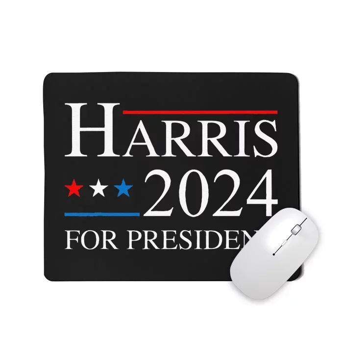 Kamala Harris 2024 For President Election Campaign Gift Mousepad