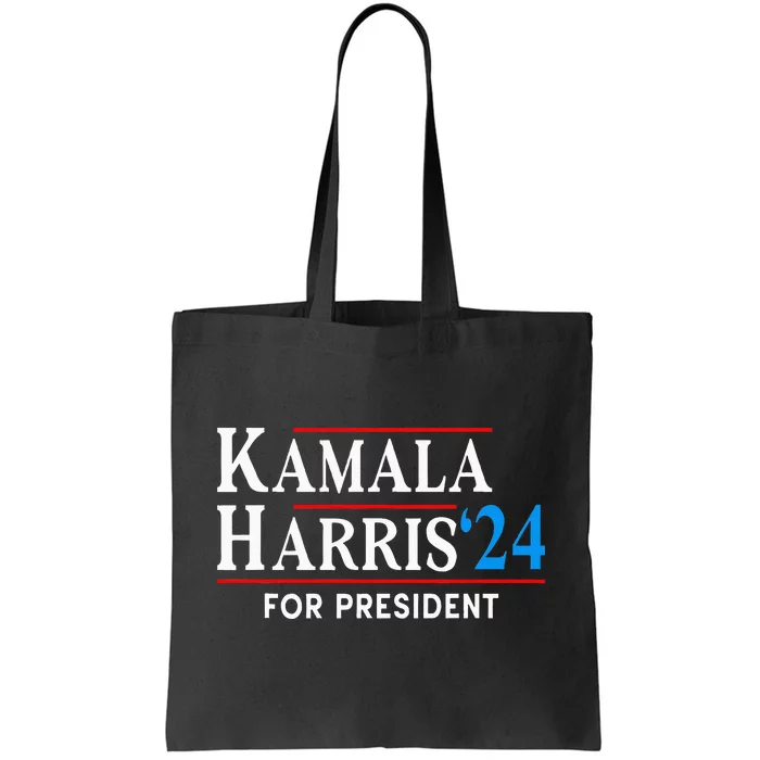 Kamala Harris 2024 For President Election Save Democracy Tote Bag