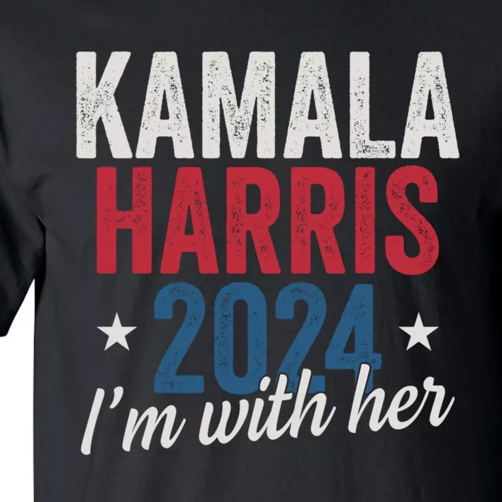 Kamala Harris 2024 Support Tall T-Shirt