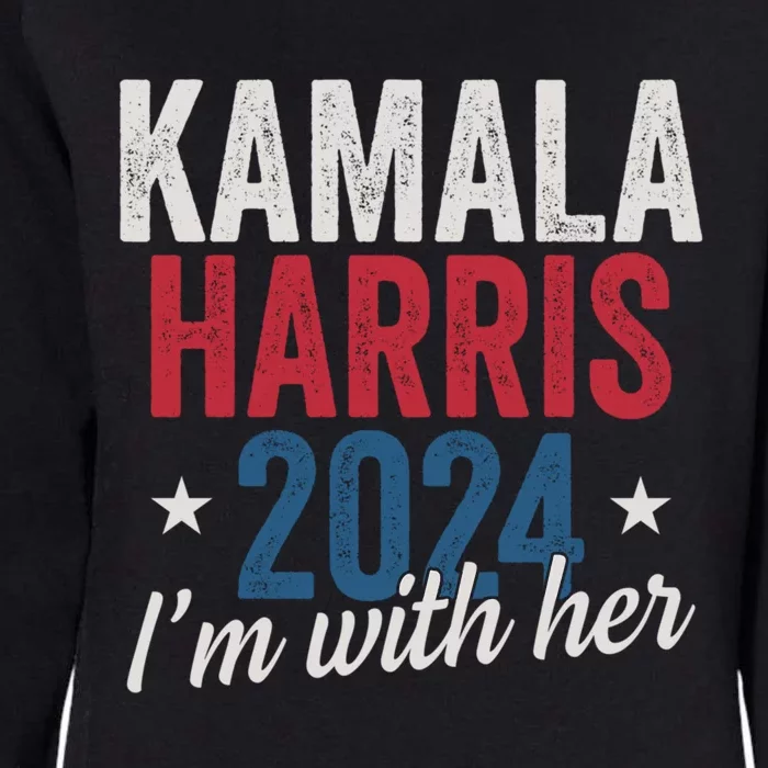 Kamala Harris 2024 Support Womens California Wash Sweatshirt