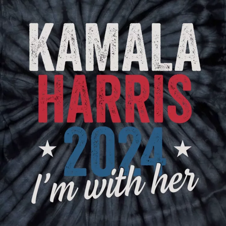 Kamala Harris 2024 Support Tie-Dye T-Shirt