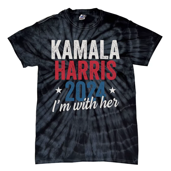 Kamala Harris 2024 Support Tie-Dye T-Shirt