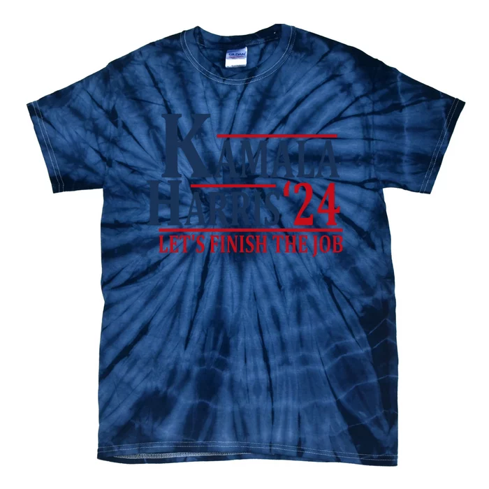 Kamala Harris 2024 For President Tie-Dye T-Shirt