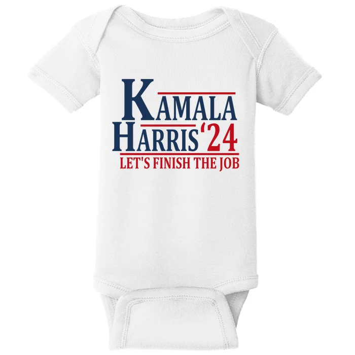 Kamala Harris 2024 For President Baby Bodysuit