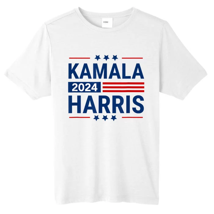 Kamala Harris 2024 Support First Presidente Usa Women ChromaSoft Performance T-Shirt