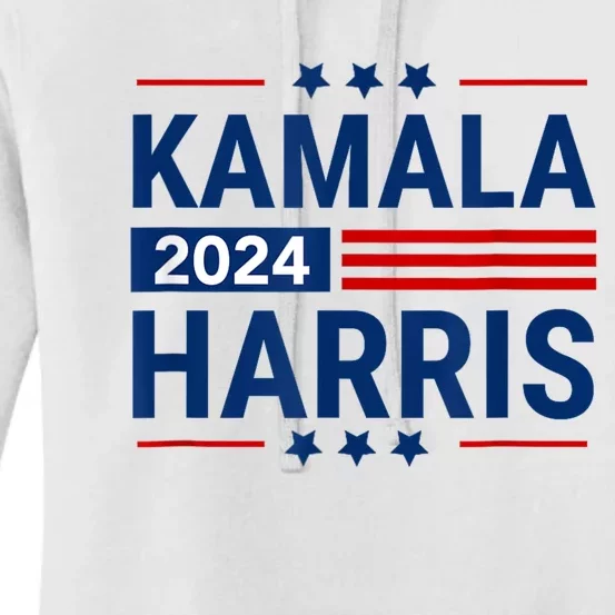 Kamala Harris 2024 Support First Presidente Usa Women Women's Pullover Hoodie