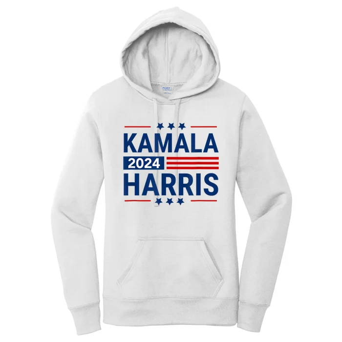 Kamala Harris 2024 Support First Presidente Usa Women Women's Pullover Hoodie