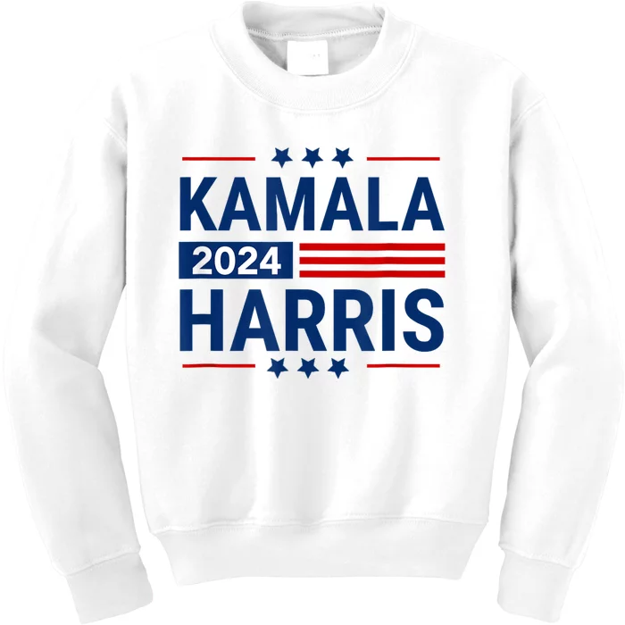 Kamala Harris 2024 Support First Presidente Usa Women Kids Sweatshirt