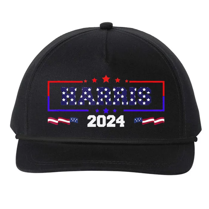 Kamala Harris 2024 Kamala For President Kamala2024 Snapback Five-Panel Rope Hat