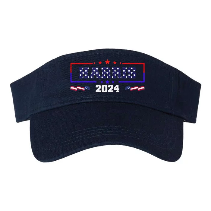 Kamala Harris 2024 Kamala For President Kamala2024 Valucap Bio-Washed Visor