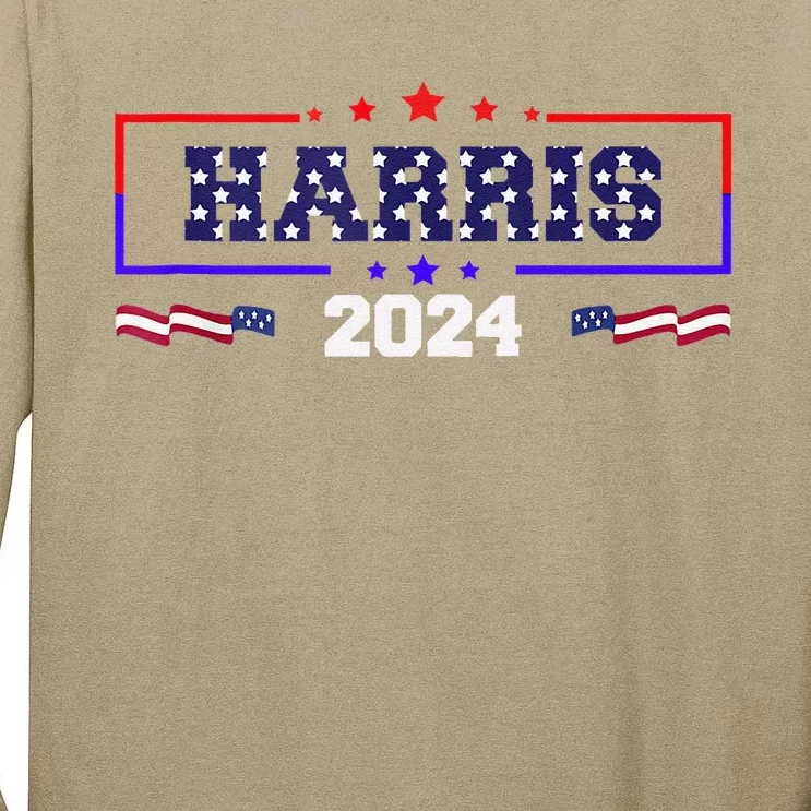 Kamala Harris 2024 Kamala For President Kamala2024 Tall Long Sleeve T-Shirt