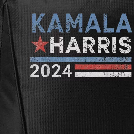 Kamala Harris 2024 For President Election Campaign City Backpack