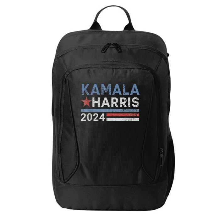 Kamala Harris 2024 For President Election Campaign City Backpack