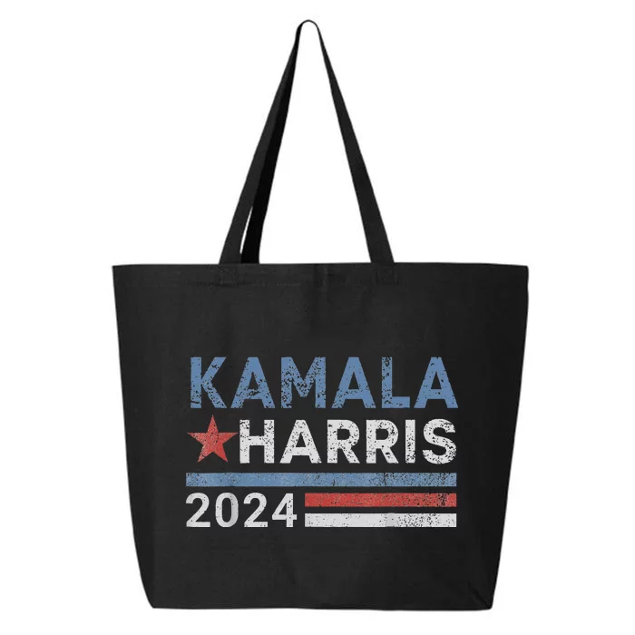 Kamala Harris 2024 For President Election Campaign 25L Jumbo Tote