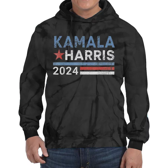 Kamala Harris 2024 For President Election Campaign Tie Dye Hoodie