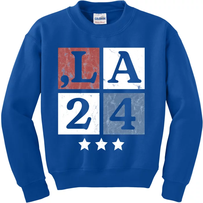 Kamala Harris 2024 Comma La Gift Kids Sweatshirt